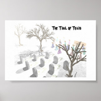 涙の跡 ポスター