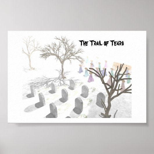 涙の跡 ポスター (正面)