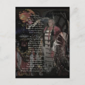 涙の跡 ポストカード (正面)