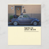 涙の車の販売のリップ チラシ (裏面)