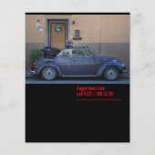 涙の車の販売のリップ チラシ (裏面)