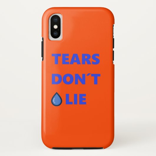 涙は嘘をつかない Case-Mate iPhoneケース (裏面)