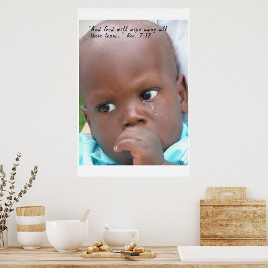 涙を拭け ポスター (キッチン)