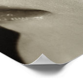 涙を流している人 ポスター (角)