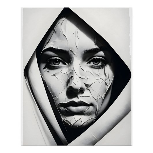 涙を流して現れる ポスター (正面)