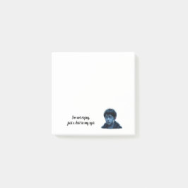 涙を流す少年 ポストイット