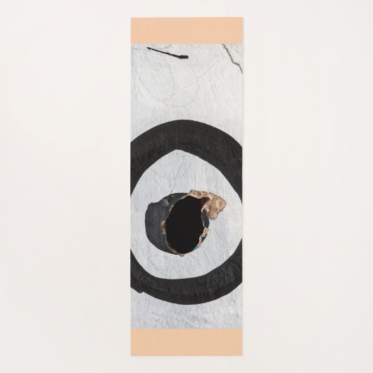 涙を流す ヨガマット (裏面)