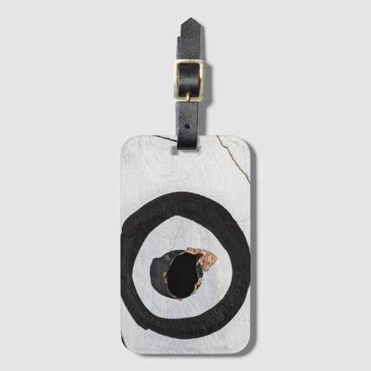 涙を流す ラゲッジタグ (正面縦)