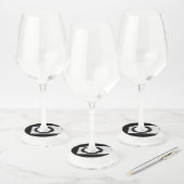 涙を流す ワイングラスタグ (セット)