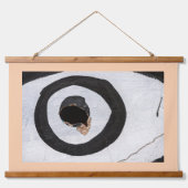 涙を流す 吊り下げ型タペストリー (正面)