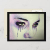 涙ファインアートはがき ポストカード (正面/裏面)