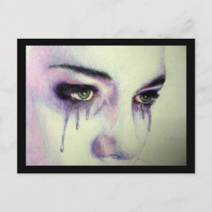 涙ファインアートはがき ポストカード