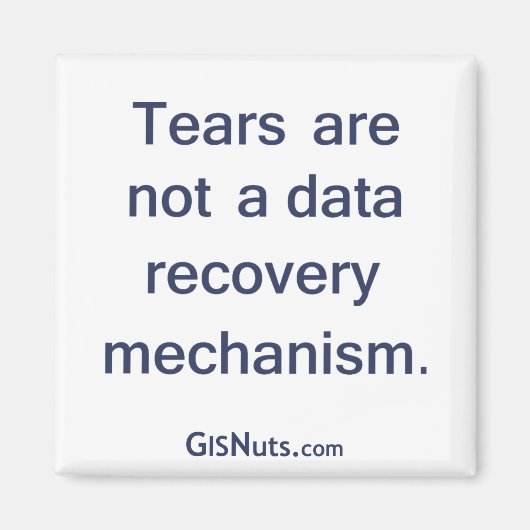 涙マグネット マグネット (正面)