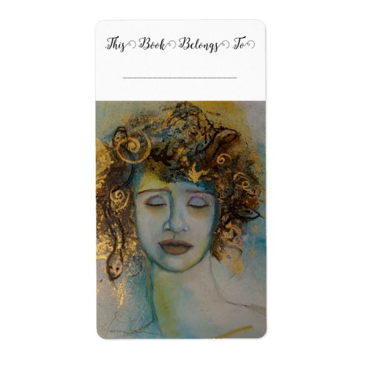 涙メドゥーサ神話モーリーン ラベル (正面)