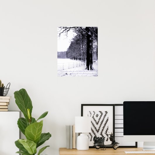 涙凍ってい ポスター (ホームオフィス)