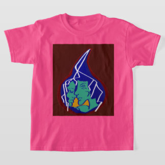 涙滴の中の稲妻のような愛 Tシャツ