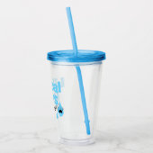 涙自由主義のが甘い アクリルタンブラー (左)