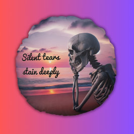 涙静か深い | ラウンドクッション