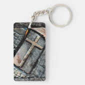 涙 キーホルダー (裏面)