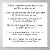 涙 ポスター (正面)