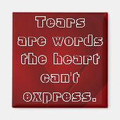 涙 マグネット (正面)