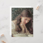 涙（涙の中の美しい女性） カード (正面/裏面インサイチュ)