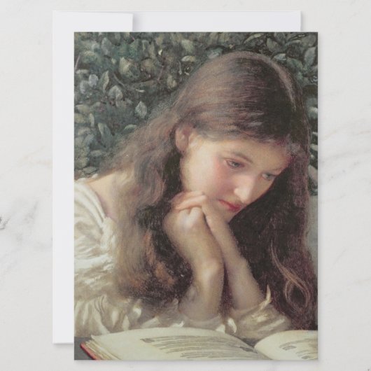 涙（涙の中の美しい女性） カード (正面)