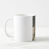 涙(涙の中の美しい女性) コーヒーマグカップ (左)