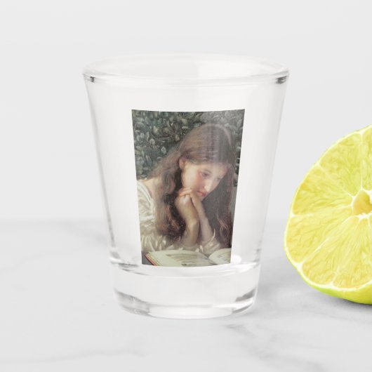 涙（涙の中の美しい女性） ショットグラス (正面)