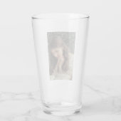 涙（涙の中の美しい女性） タンブラーグラス (裏面)