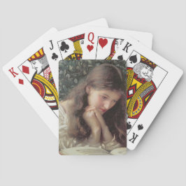 涙（涙の中の美しい女性） トランプ