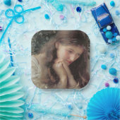 涙（涙の中の美しい女性） ペーパープレート (パーティー)