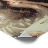 涙（涙の中の美しい女性） ポスター (角)