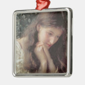 涙（涙の中の美しい女性） メタルオーナメント (左)