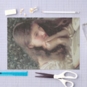 涙(涙の中の美しい女性) 薄葉紙 (クラフト)