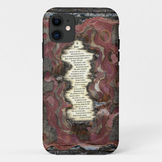 涙 Case-Mate iPhoneケース (裏面)