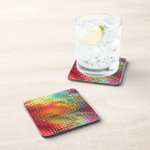 液カラフル体ミルコドット コースター (右側)