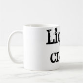 液体のひび コーヒーマグカップ (左)