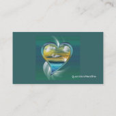 液体のハート 名刺 (裏面)