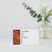 液体の夕日 名刺 (スタンド正面)