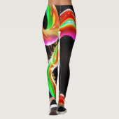 液体の夢:抽象芸術液体贅沢を魅了する レギンス (裏面)