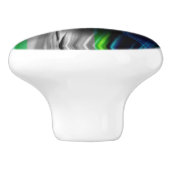 液体の振動イルカのネオン陶磁器のノブ セラミックノブ (側面)