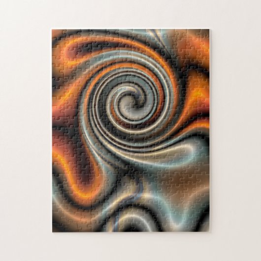 液体の水星および錆2 ジグソーパズル (縦)