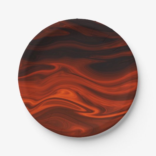 液体の火シャーリー・テイラー ペーパープレート (正面)