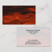 液体の火シャーリー・テイラー 名刺 (正面/裏面)