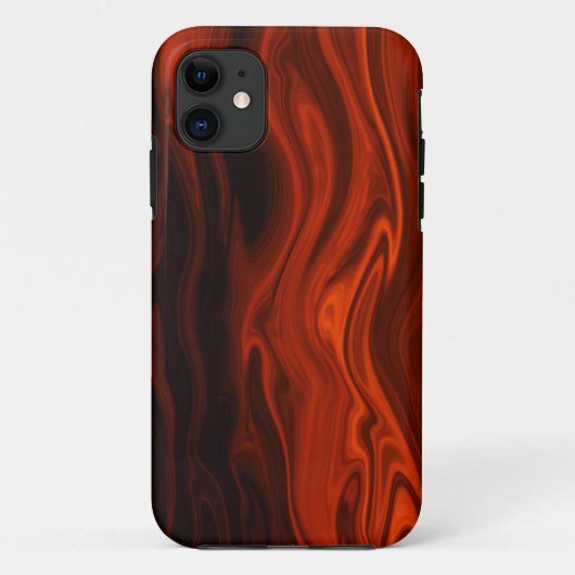 液体の火シャーリー・テイラー Case-Mate iPhoneケース (裏面)