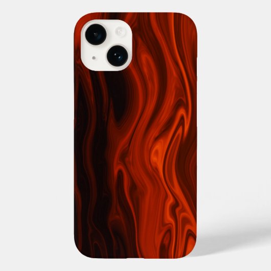 液体の火シャーリー・テイラー Case-Mate iPhoneケース (裏面)