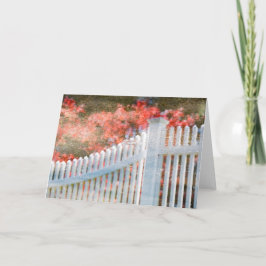 液体の生命塀の空白のなカード カード