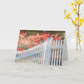 液体の生命塀の空白のなカード カード (黄色い花)