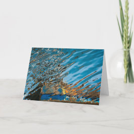 液体の生命Wellfleetの漁船空白のなカード カード